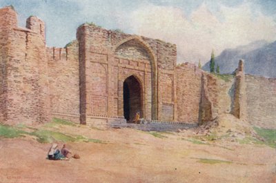 Porte du Mur Extérieur, Fort Hari Parbat, Srinagar - Edward Mary Joseph Molyneux