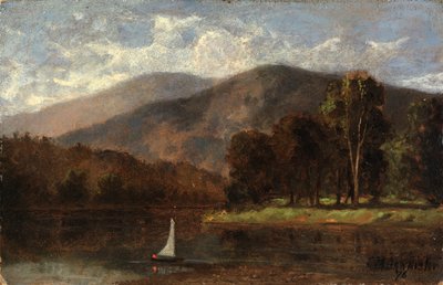 Sans titre (voilier dans la rivière) - Edward Mitchell Bannister