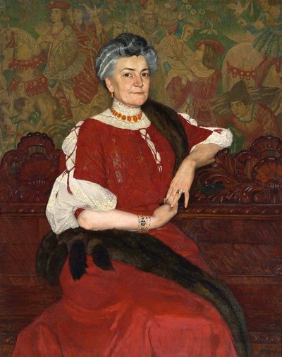 Portrait de Mme Herse - Edward Okun