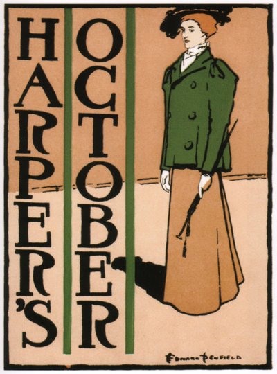 Harpers October, 1895 - Edward Penfield