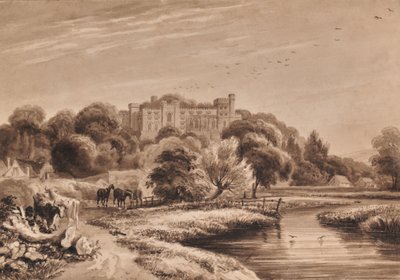Paysage avec vaches et chevaux - Edward Pretty