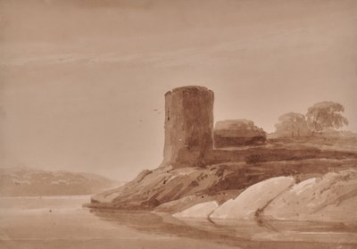 Paysage avec rivière - Edward Pretty