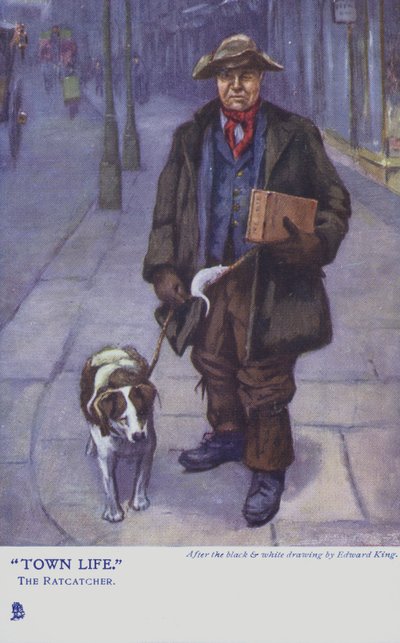 Chasseur de rats avec son chien - Edward R. King