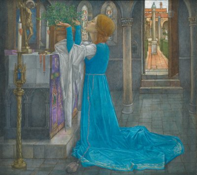 Isabella et le pot de basilic - Edward Reginald Frampton