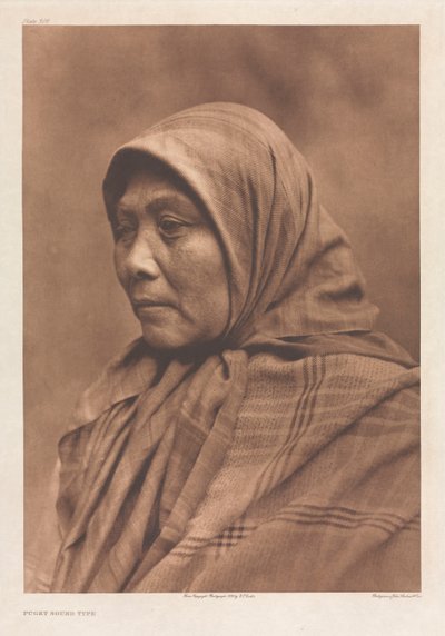 Portfolio IX, Planche 308: Type Puget Sound - Edward S. Curtis