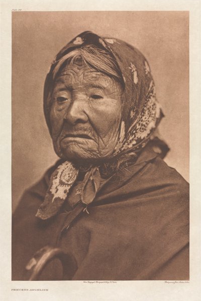 Portfolio IX, Planche 314: Princesse Angeline - Edward S. Curtis
