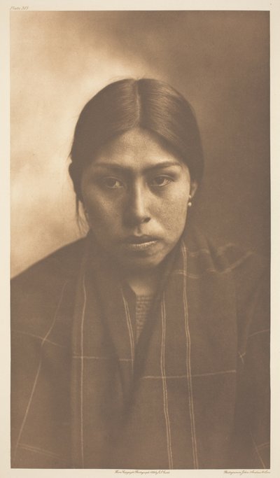 Femme Suquamish - Edward S. Curtis