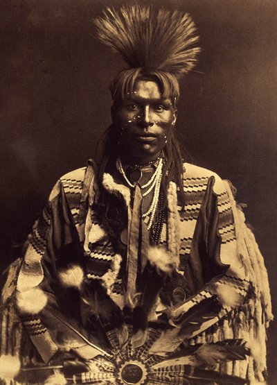 Un dandy piegan - Edward Sheriff Curtis
