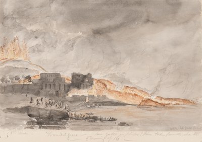 Éruption du Vésuve, 1794 - Edward Swinburne