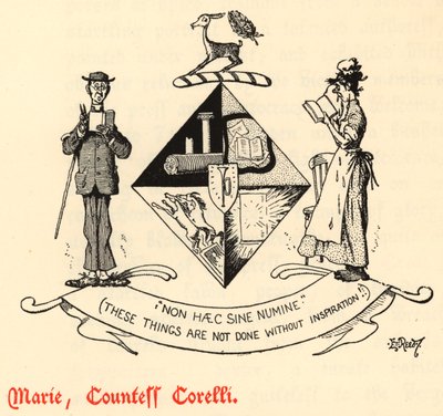 Marie, Comtesse Corelli (gravure) - Edward Tennyson Reed
