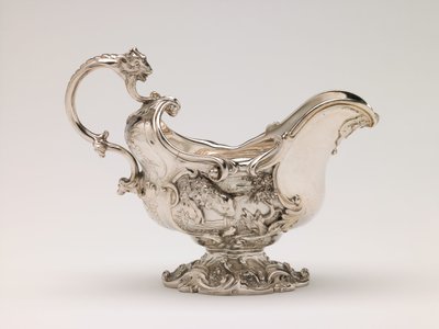 Cruche à crème, vers 1750 (argent) - Edward Wakelin