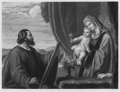 Saint Luc peignant la Vierge, d