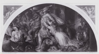 Déroute de Comus et sa Bande - Edwin (after) Landseer