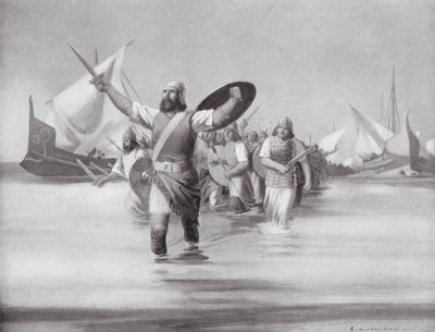 Les Sidoniens débarquant sur le site de Carthage - Edwin A. Morrow