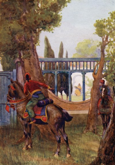 Dans le jardin, une belle dame se promenait toute seule - Edwin Arthur Norbury