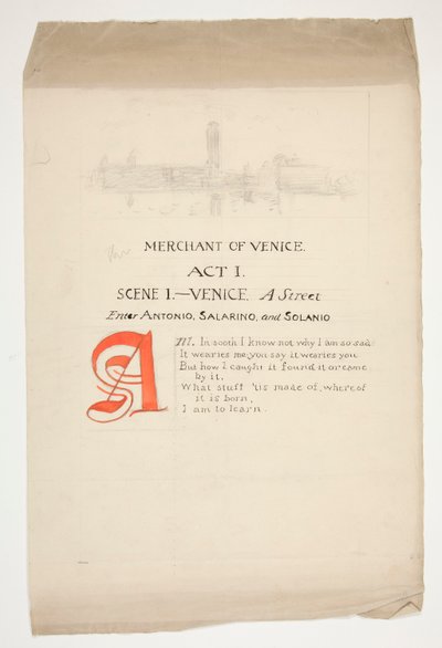 1ère page de - Edwin Austin Abbey