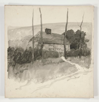 Étude architecturale - Edwin Austin Abbey