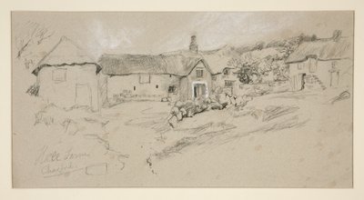 Étude architecturale : Hall Farm - Edwin Austin Abbey