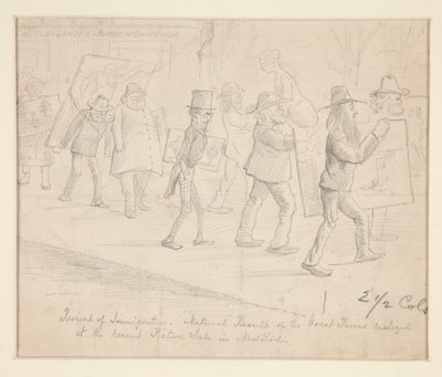 Cartoon - Edwin Austin Abbey