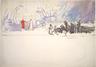 Étude de Composition - Edwin Austin Abbey