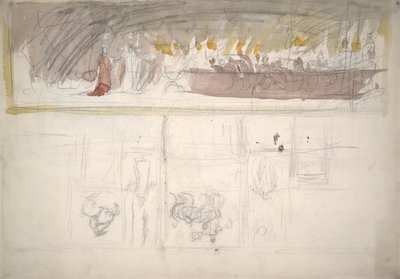Étude de composition - Edwin Austin Abbey