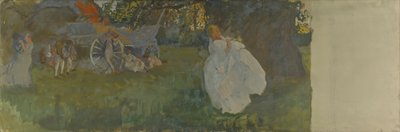 Étude de composition - Edwin Austin Abbey
