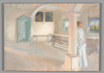 Étude de composition, pour Une attention - Edwin Austin Abbey