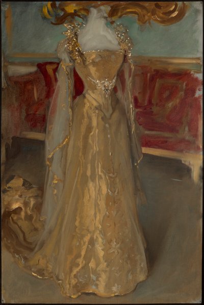 Étude de draperie de la reine Alexandra - Edwin Austin Abbey