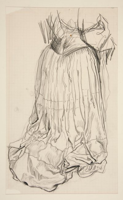 Étude de draperie - Edwin Austin Abbey