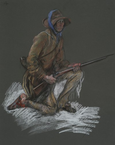 Étude de figure - Edwin Austin Abbey