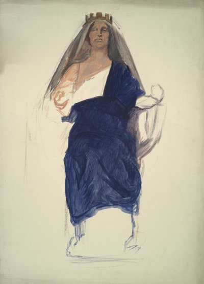 Étude de figure - Edwin Austin Abbey