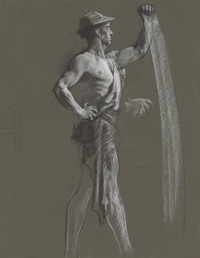 Étude de figure - Edwin Austin Abbey