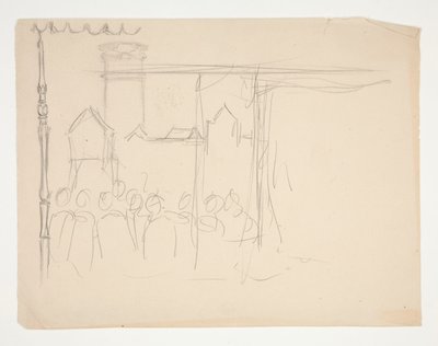 Isabella et le Duc (étude), de Mesure pour Mesure - Edwin Austin Abbey