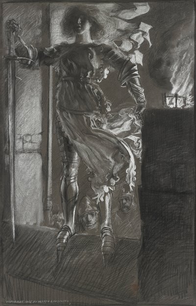 La Pucelle, de Henry VI, Partie I, acte 3, scène 2 - Edwin Austin Abbey