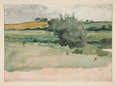 Paysage - Champs - Edwin Austin Abbey