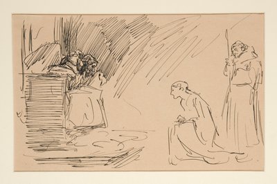Croquis préliminaire pour l