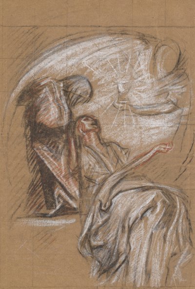 Étude pour - Edwin Austin Abbey