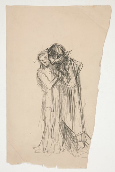 Étude pour La Nuit des Rois (?) - Edwin Austin Abbey