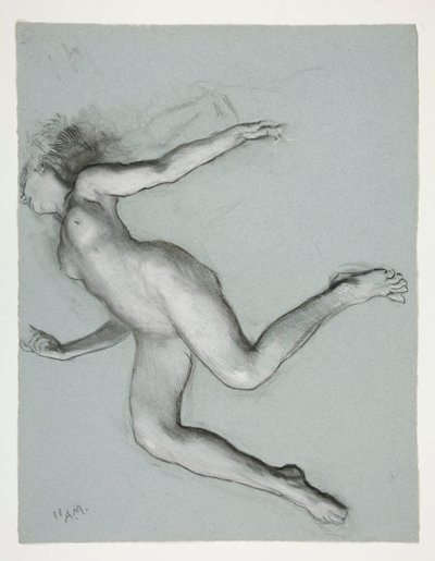 Étude pour la figure de 11h - Edwin Austin Abbey