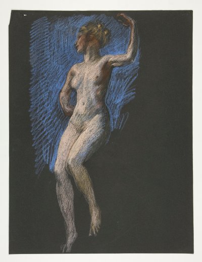 Étude pour la figure de 16h - Edwin Austin Abbey