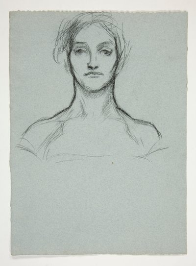 Étude pour pastel : Portrait d