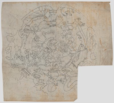 Étude pour les signes du zodiaque en arrière-plan - Edwin Austin Abbey