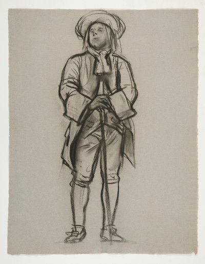Étude pour la figure de Penn ou Franklin pour une fresque au capitole de l