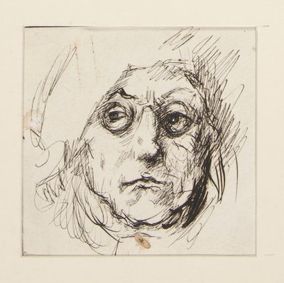 Étude de Benjamin Franklin pour les fresques du capitole de l