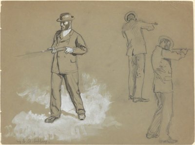 Trois croquis d
