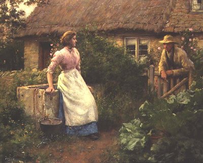 Conversation du soir - Edwin Harris