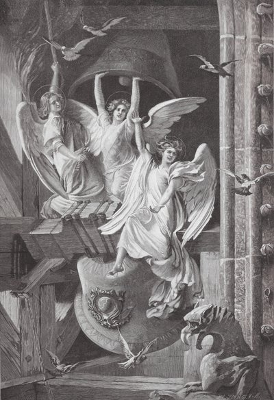 Les cloches de Noël - Edwin Howland Blashfield