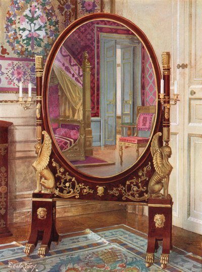 Psyché et lit de Napoléon Ier - Edwin John Foley