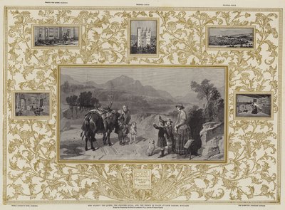 Sa Majesté la Reine, la Princesse Royale et le Prince de Galles à Loch Laggan, Écosse - Edwin Landseer