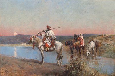 Traverser un Ruisseau - Edwin Lord Weeks